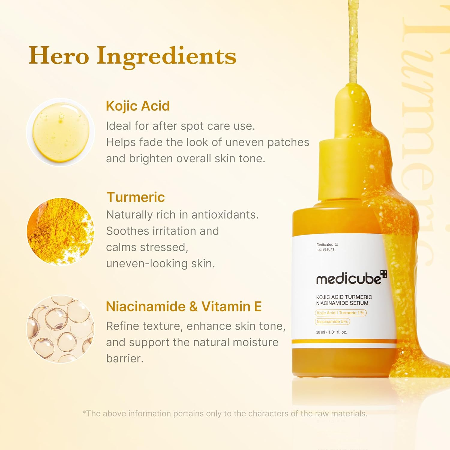 Medicube Kojic Acid Tumeric Clarifying & Balancing Capsule Serum