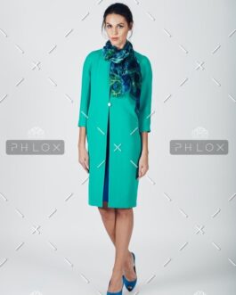 Turquoise Long Coat